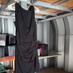 Elegant Black Sleeveless Dress